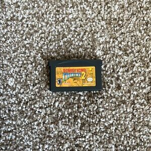 Nintendo Donkey Kong Country 2 Gameboy Advance Cartridge